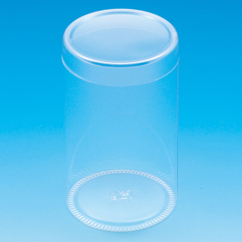 HEIKO 箱 クリスタルボックス スタンダードタイプ PET円筒ケース 60×100 10P/箱