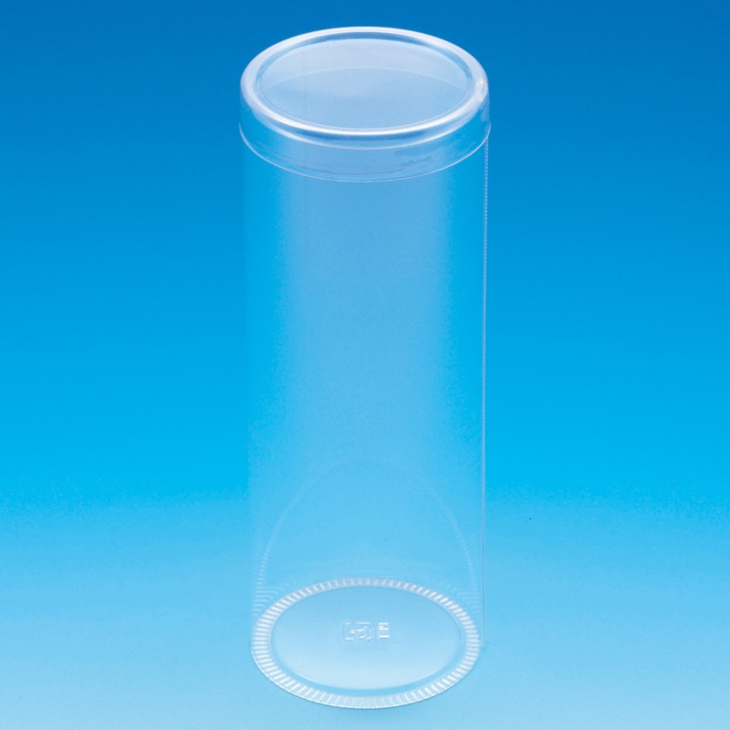 HEIKO 箱 クリスタルボックス スタンダードタイプ PET円筒ケース 60×160 10P/箱