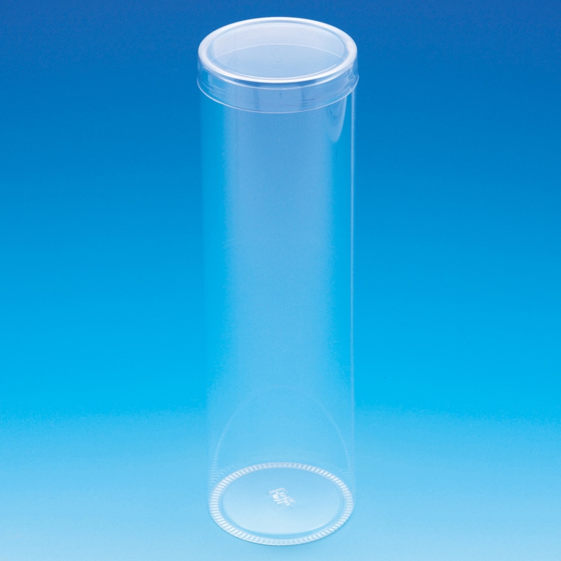 HEIKO 箱 クリスタルボックス スタンダードタイプ PET円筒ケース 60×200 10P/箱