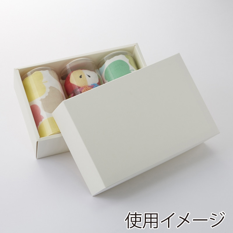 HEIKO 箱 ソフィアボックス SO-005 無地 10枚/袋