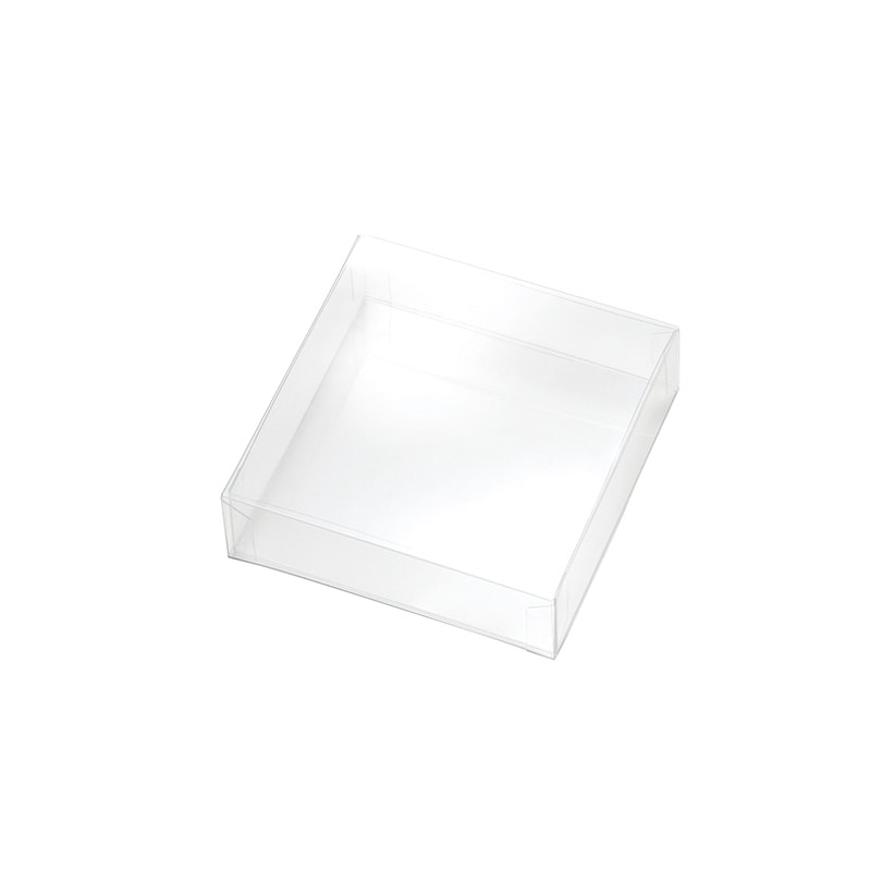 HEIKO 箱 PETクリアケース 85×85×25 1個(ご注文単位10個)