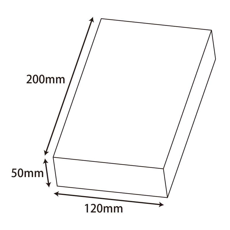 HEIKO 箱 PETクリアケース 120×200×50 1個(ご注文単位5個)