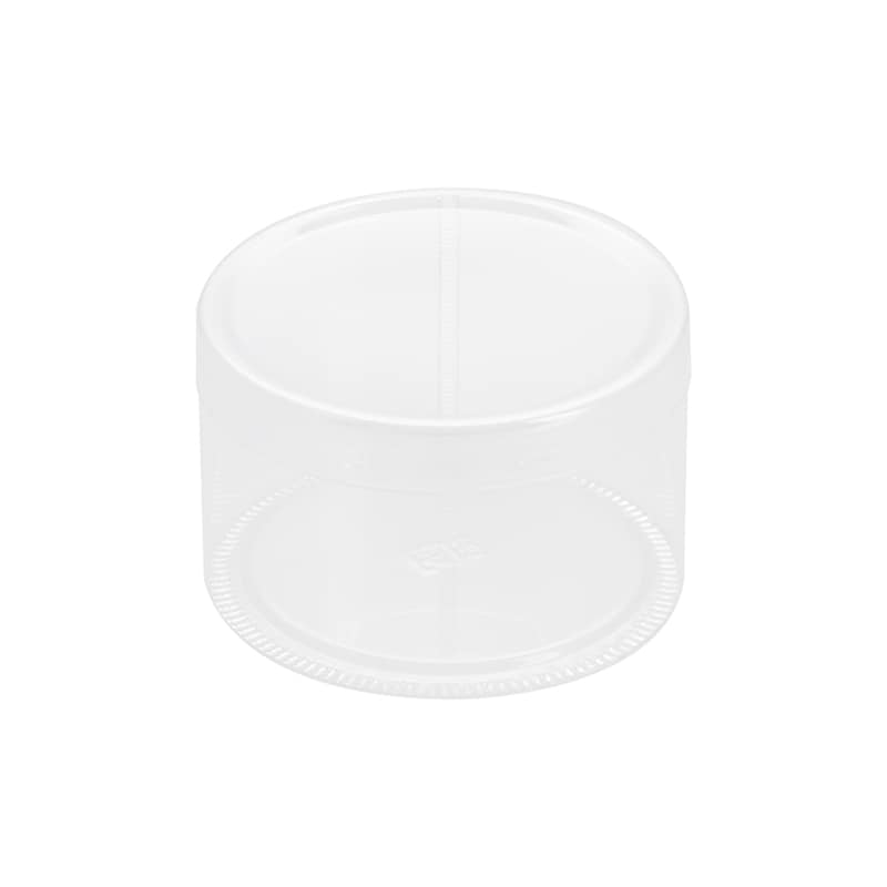 HEIKO 箱 クリスタルボックス スタンダードタイプ PET円筒ケース 80mm×50mm 10個/箱