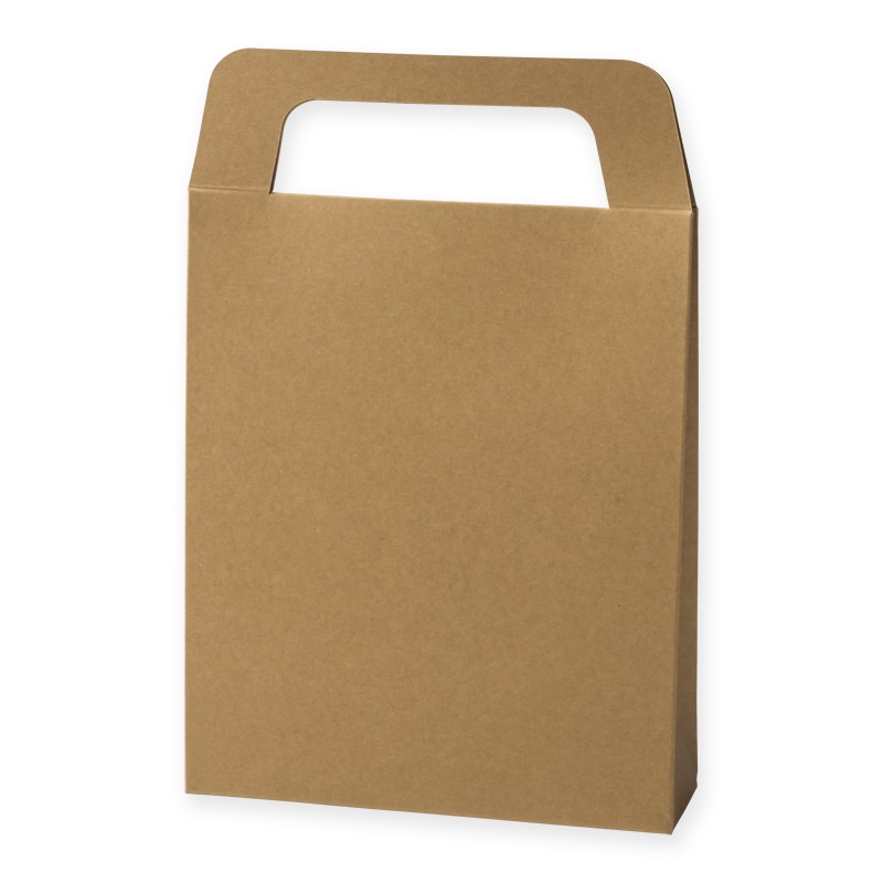 HEIKO 箱 ギフトボックス クラフトギフトBOX バッグM 10枚/袋