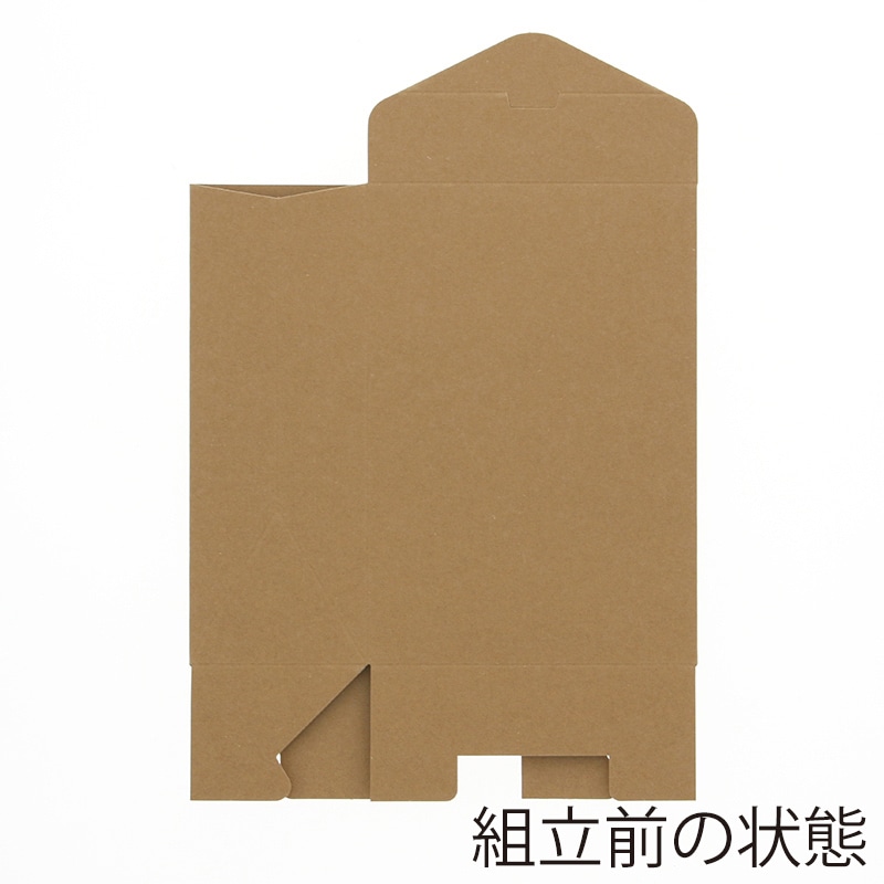 HEIKO 箱 ギフトボックス クラフトギフトBOX 角底M 10枚/袋