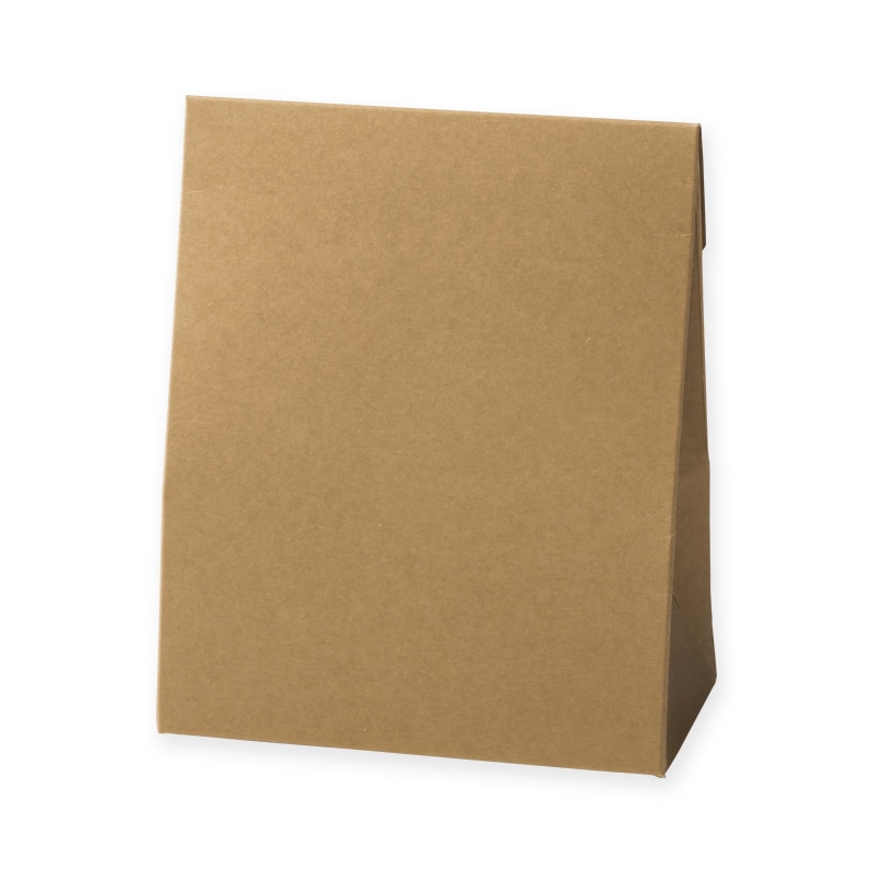 HEIKO 箱 ギフトボックス クラフトギフトBOX 角底L 10枚/袋