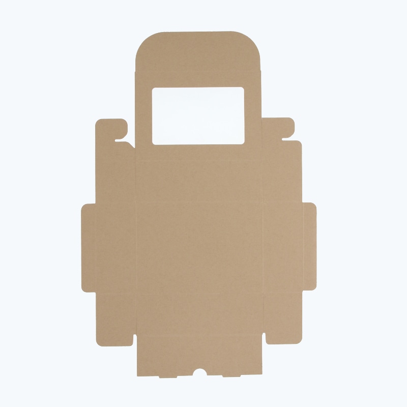 HEIKO 箱 ギフトボックス フレームBOX FL-3 クラフト 10枚/袋