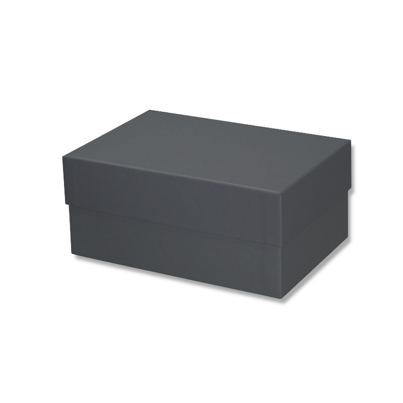 HEIKO 箱 貼り箱 NO.4 チャコール 1個