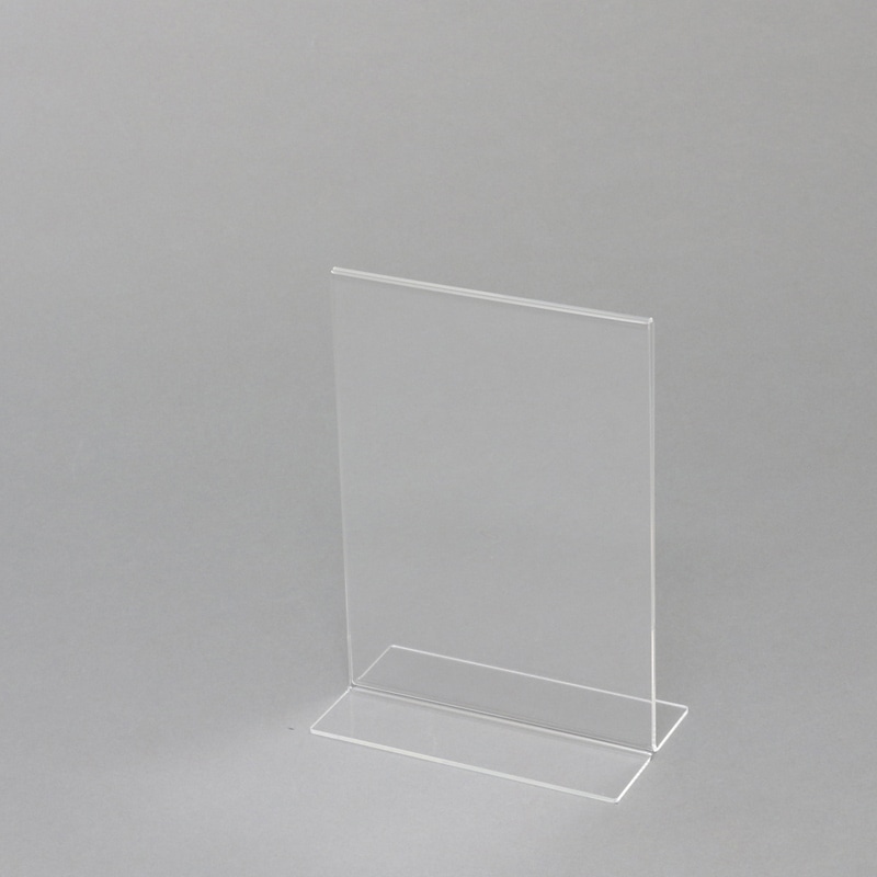 HEIKO サインホルダー 写真2L判 縦 T字両面 1個