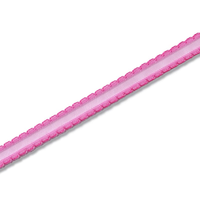 HEIKO ピコットリボン 9mm幅×20m ピンク 1巻