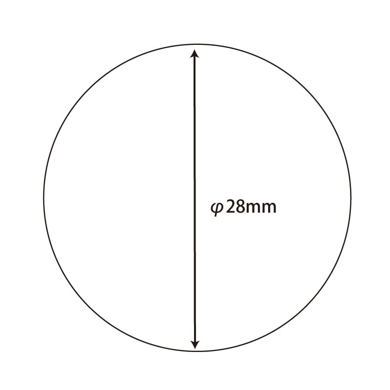 HEIKO タックラベル Φ28mm No.445 水色 1束(180片)