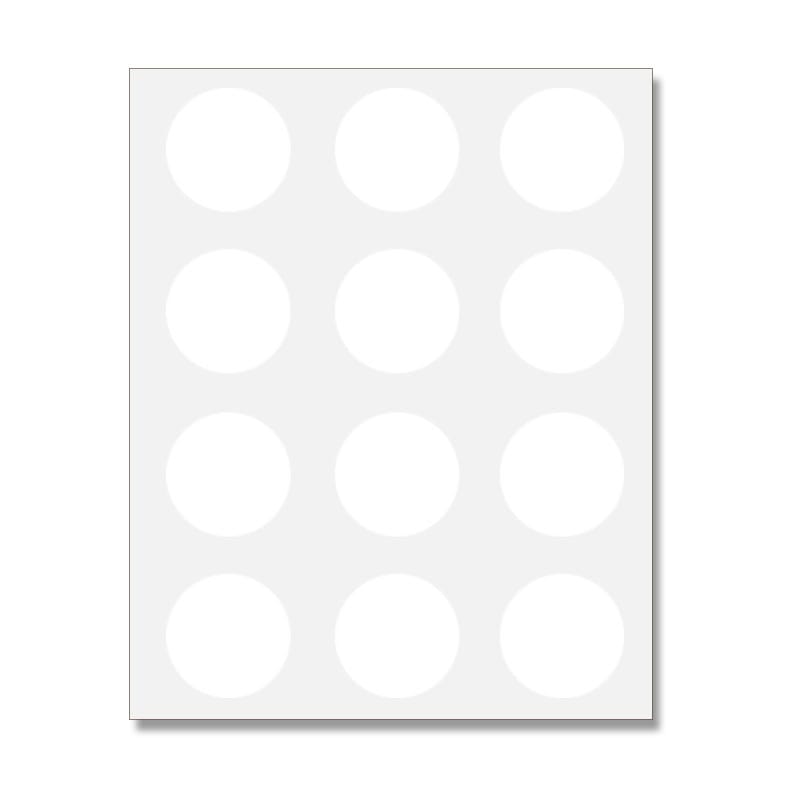 HEIKO タックラベル Φ28mm No.448 白 1束(180片)