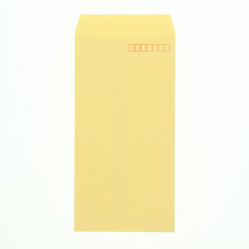 HEIKO カラー封筒 長3 クリーム 100枚/袋