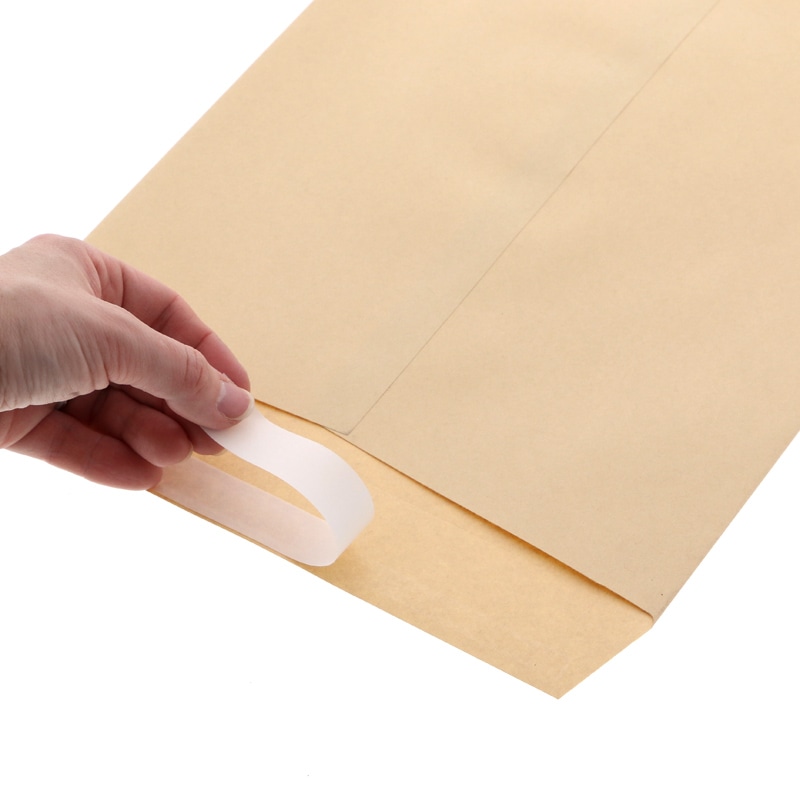 HEIKO 事務用クラフト封筒 角2 85G テープ付 100枚/袋
