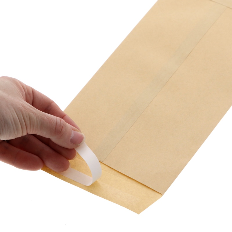 HEIKO 事務用クラフト封筒 長3 70G テープ付 100枚/袋