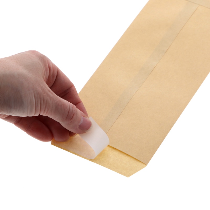 HEIKO 事務用クラフト封筒 長4 70G テープ付 100枚/袋