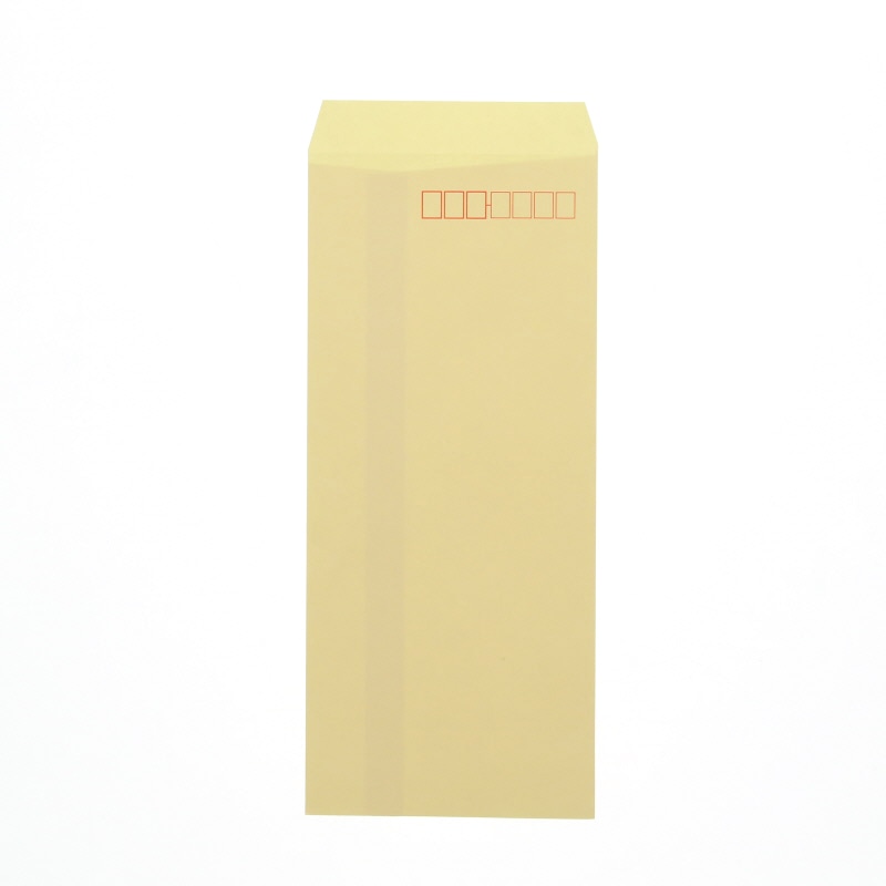 HEIKO カラー封筒 長4 クリーム 100枚/袋