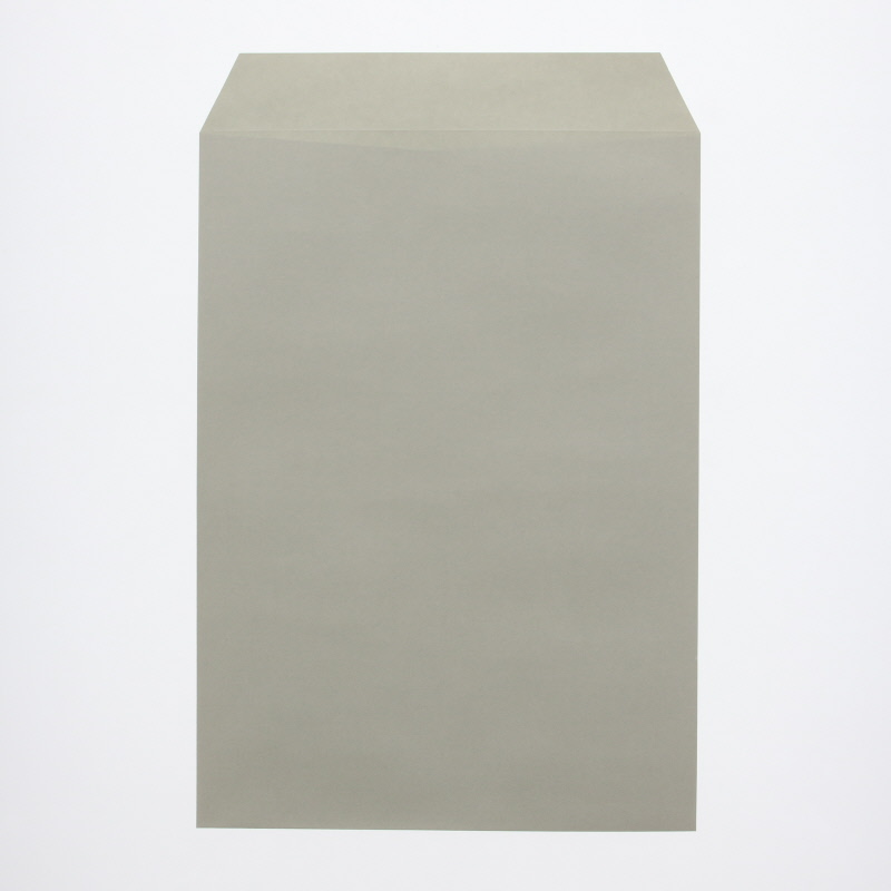 HEIKO カラー封筒 角2 枠無 グレー 100枚/袋