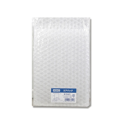 HEIKO 緩衝材 エアバッグ B15-21 10枚/袋