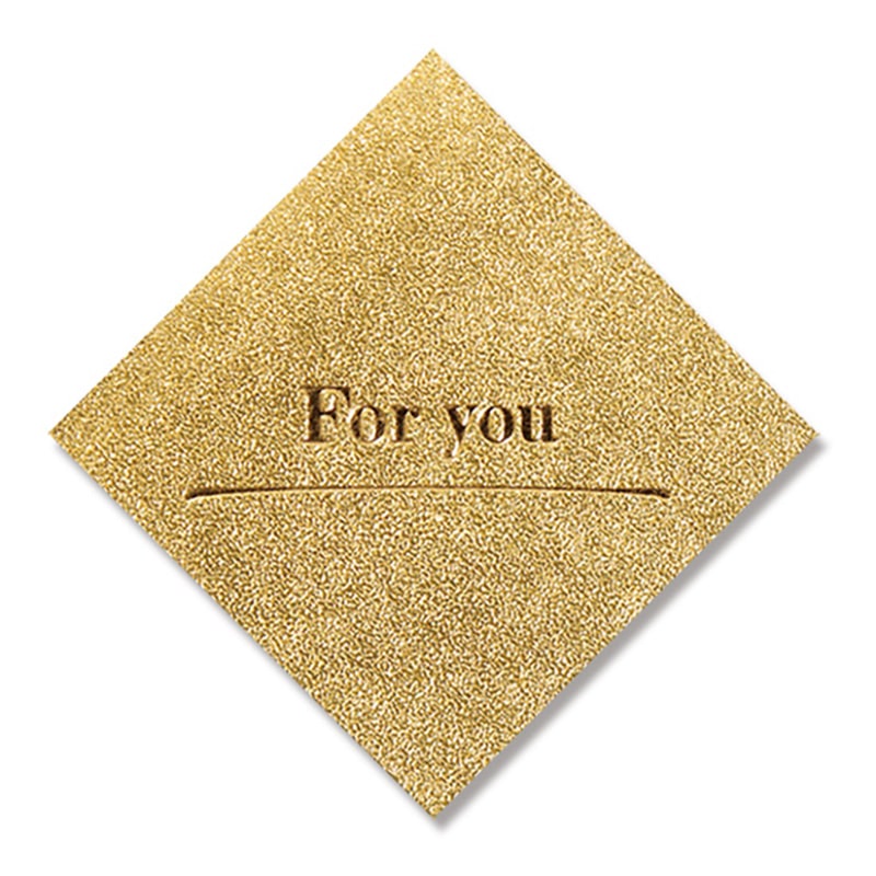 HEIKO ギフトシール スクエア フォーユーG 32片/束