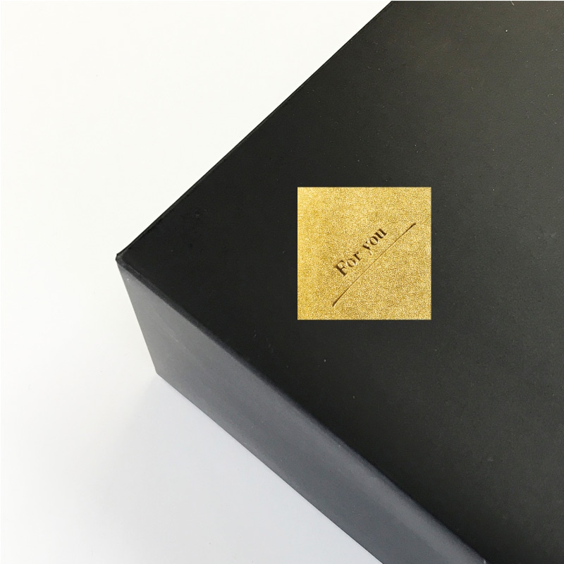 HEIKO ギフトシール スクエア フォーユーG 32片/束