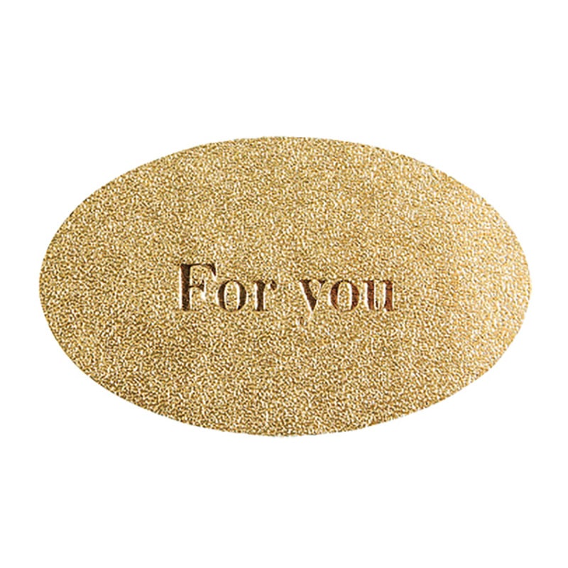 HEIKO ギフトシール オーバル フォーユーG 36片/束