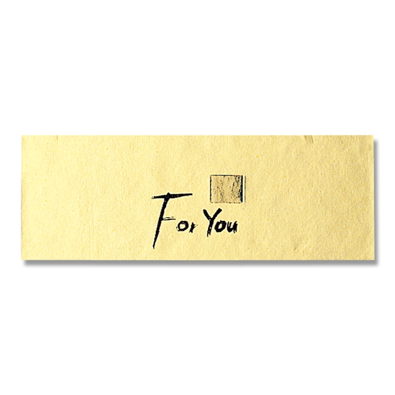 HEIKO ギフトシール フォーユー金 M 96片/束