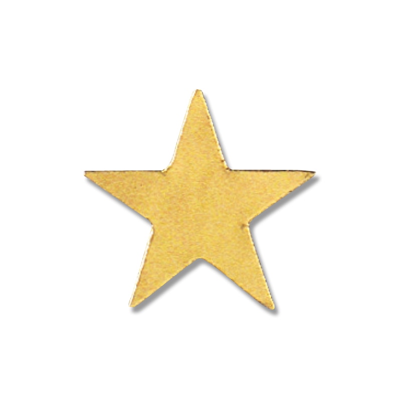HEIKO タックラベル(シール) No.288 星 金 17×18mm 28片/束