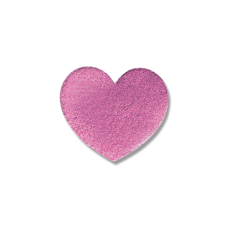 HEIKO タックラベル(シール) No.308 ハート ピンク 12×14mm 45片/束