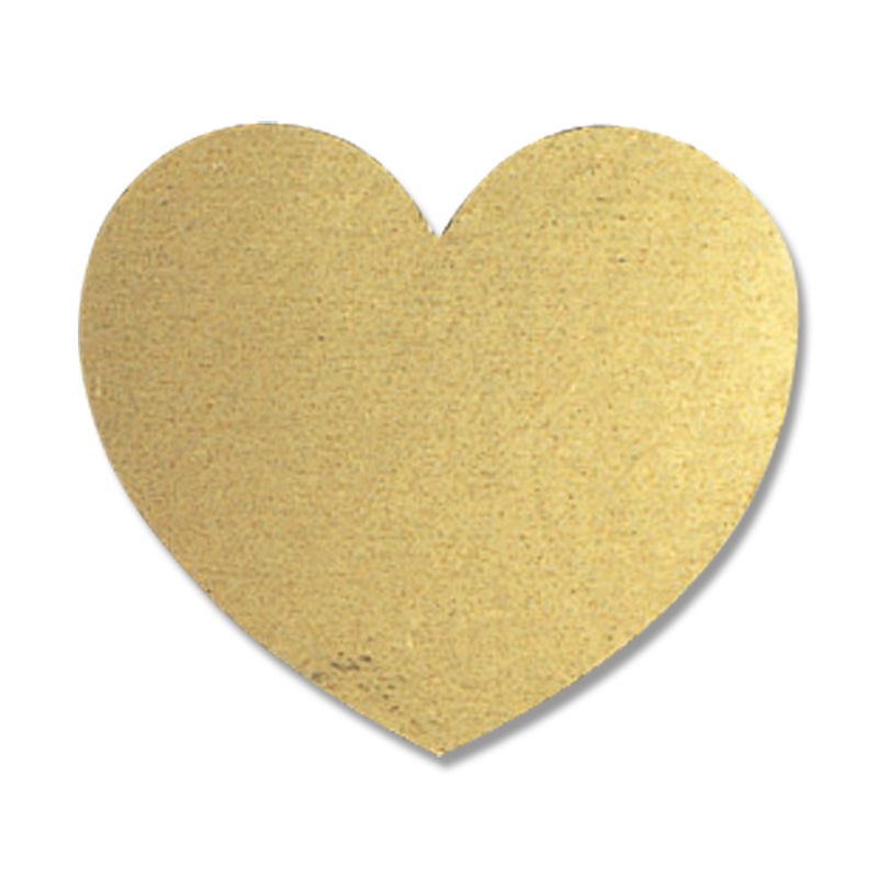 HEIKO タックラベル(シール) No.315 ハート 金 23×26mm 18片/束