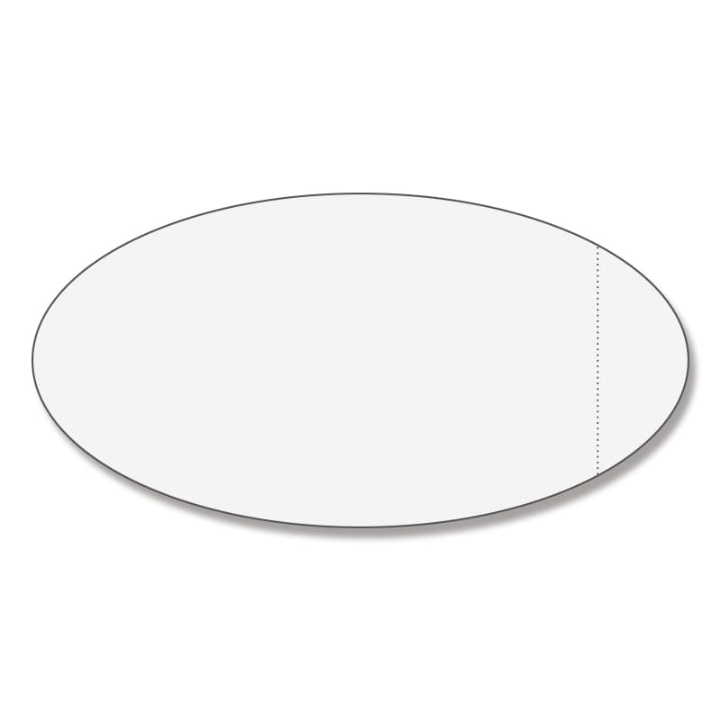 HEIKO タックラベル(シール) No.769 プル付透明 18×35mm 48片/束