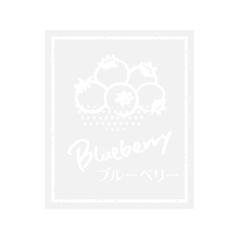 HEIKO 透明フレーバーシール ブルーベリー 60片/束