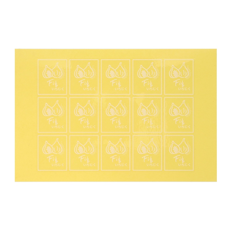 HEIKO 透明フレーバーシール いちじく 60片/束