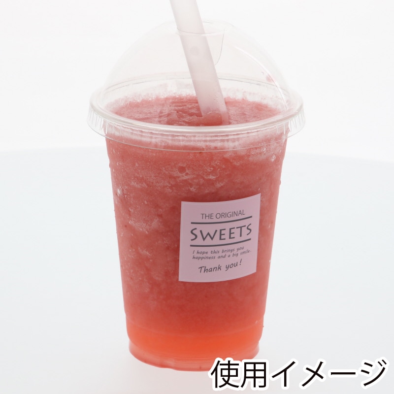 HEIKO ギフトシール Sweets スクエア ピンク 90片/束