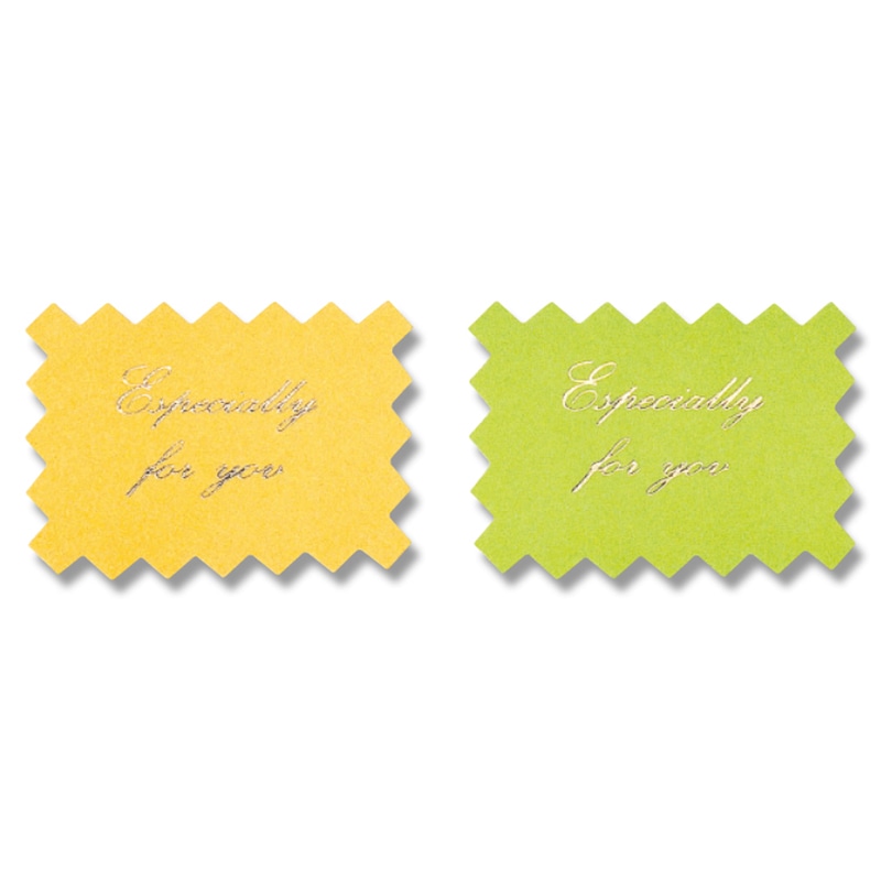 HEIKO ギフトシール ツインカラー Y&G 50片/束