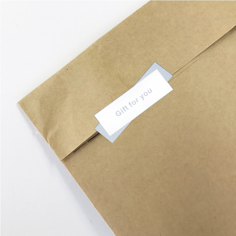 HEIKO ギフトシール シルバーパイル 63片/束