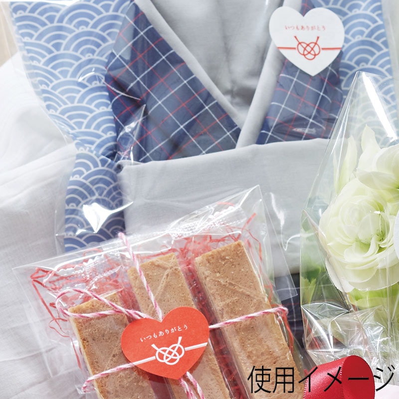 HEIKO ギフトシール こめて 2色アソート 24片/束