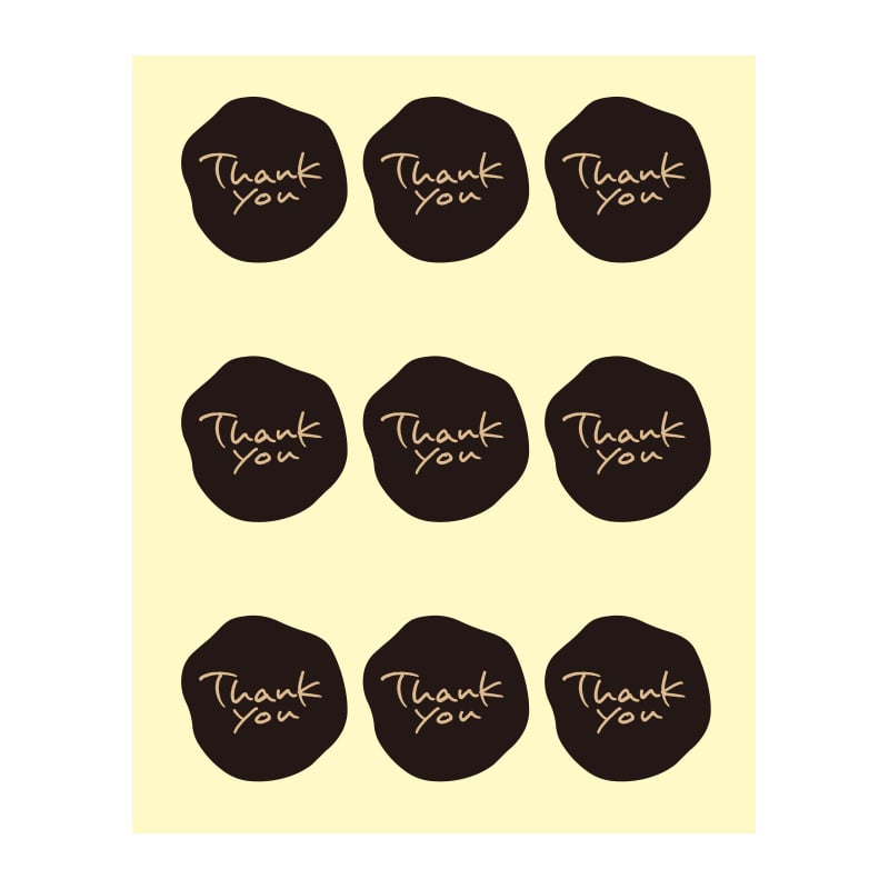 HEIKO ギフトシール フリースイング 36片/束