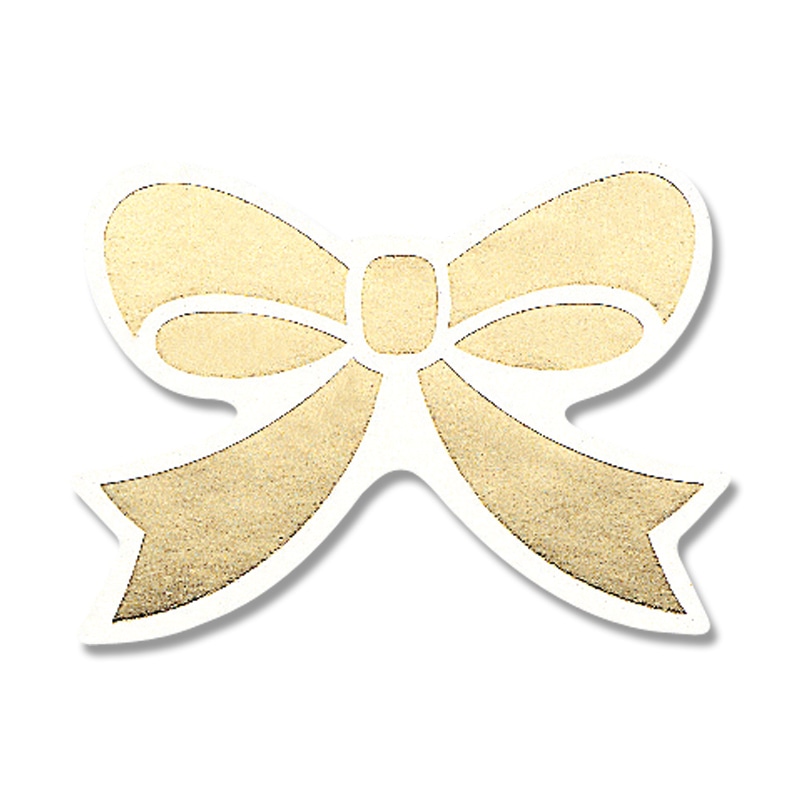 HEIKO ギフトシール リボンゴールド M 104片/束