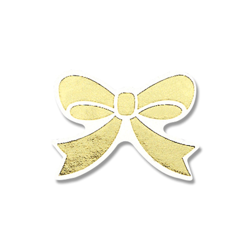 HEIKO ギフトシール リボンゴールド S 100片/束