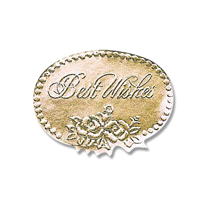 HEIKO ギフトシール ベストウィッシュ金 M 104片/束