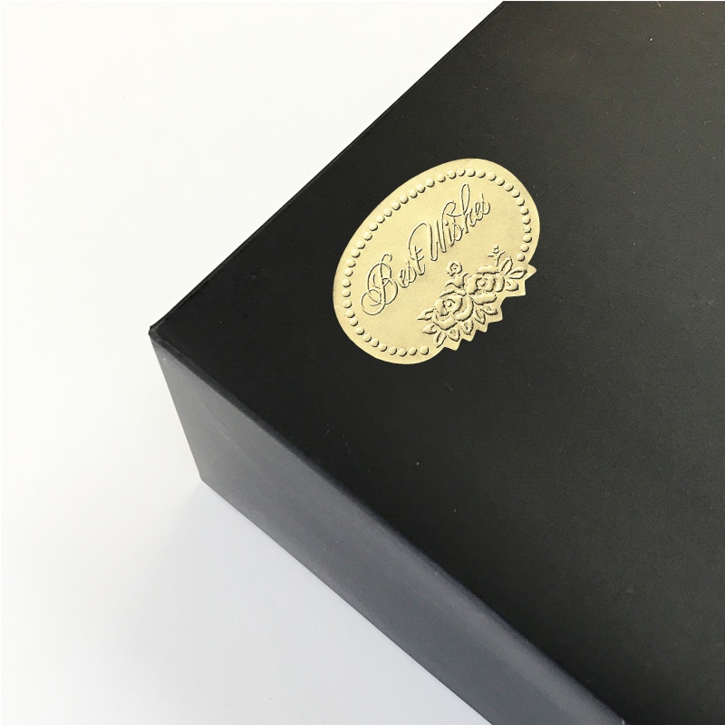 HEIKO ギフトシール ベストウィッシュ金 L 100片/束