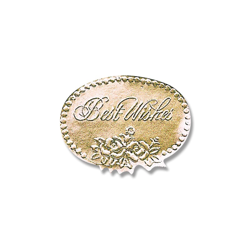 HEIKO ギフトシール ベストウィッシュ金 S 100片/束