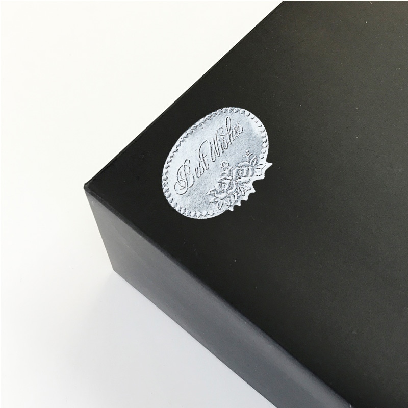 HEIKO ギフトシール ベストウィッシュ銀 L 100片/束