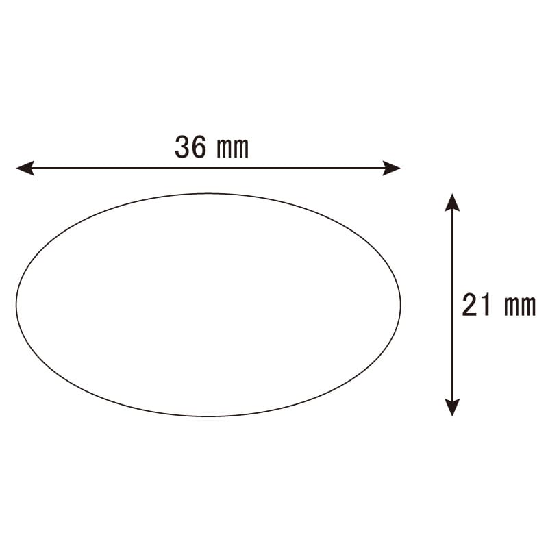 HEIKO ギフトシール ローズエリプス 204片/束
