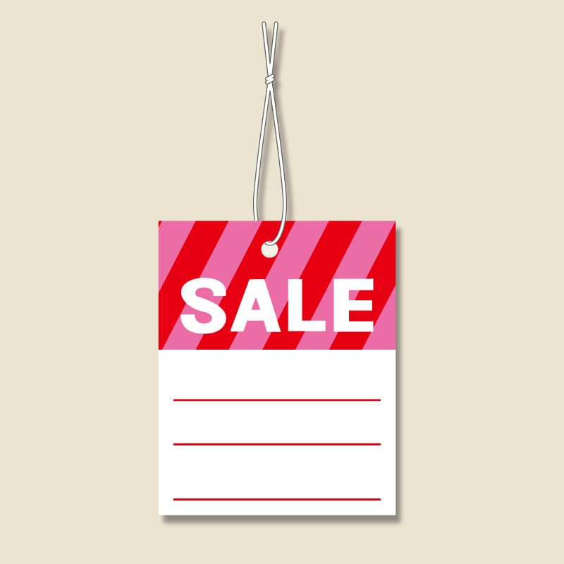 HEIKO 提札 No.570 SALE 綿糸付き 500枚/箱