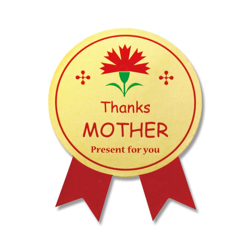 HEIKO 母の日シール プレゼントM 60片/束