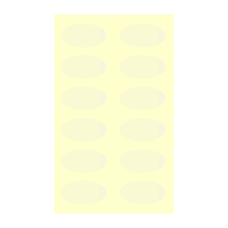 HEIKO タックラベル(シール) No.835 18×35 透明プル付 504片/束