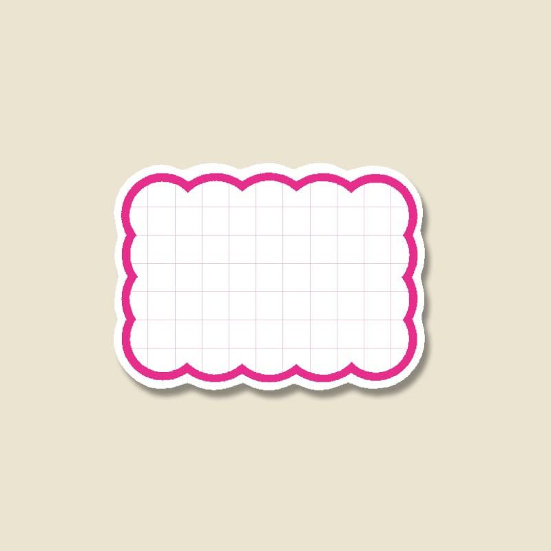 HEIKO 抜型カード 雲 M P 50枚/束