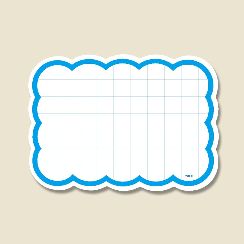 HEIKO 抜型カード 雲 LL B 30枚/束